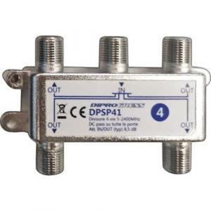 DIVISORE 4 VIE GTSAT CONN.F IN LINEA