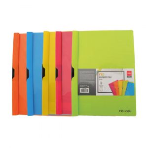 CARTELLINA PP CON CLIP IN METALLO DELI COLOR. ASSORTITI