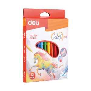 BOX 12PZ PENNARELLI DELI PUNTA IN FELTRO