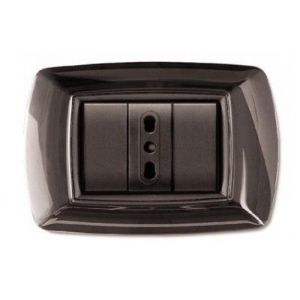 PLACCA LIFE 3 P GRIGIO SCURO