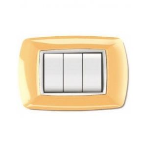 PLACCA LIFE 3P GIALLO PASTELLO