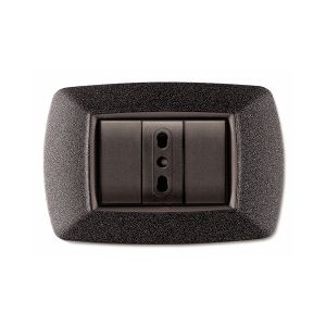 Placca MYLIFE 3 moduli vulcan. grigio notte