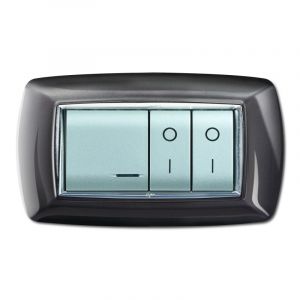 PLACCA NEW PRESTIGE 4 MOD. ALLUMINIO NOTTE