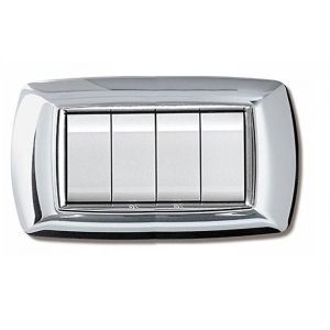PLACCA LIFE 4P CROMO