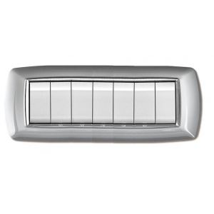 PLACCA LIFE 7P ALLUMINIO CHIARO