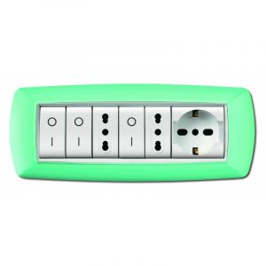 PLACCA LIFE 7P VERDE ACQUA