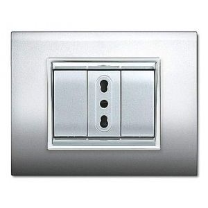 PLACCA NEW PRESTIGE 3 MOD.ALLUMIN.CHIARO