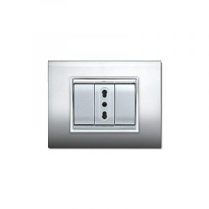 PLACCA NEW PRESTIGE 4 MOD.ALLUMIN.CHIARO