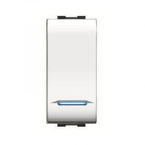 DEVIATORE LIFE UNIP.ILLUM.16AX BIANCO