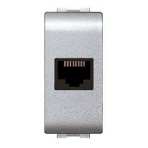 PRESA LIFE TELEFONICA RJ11 PLUG 6/4 TEC