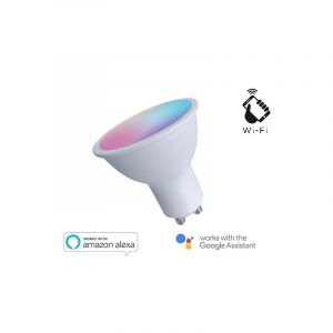 Faretto GU10 ad incasso Wi-FI RGB+BIANCO CALDO dim