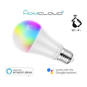 LAMP.WI-FI RGB+BIANCO C.E27A60 DIMMERAB.