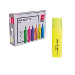 10PZ EVIDENZIATORI DELI GIALLA PUNT SCALP