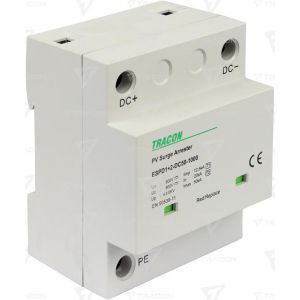 Scaricatore di sovratensione T1+T2 DC Ucpv 800V Iimp12,5kA