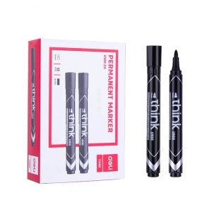 12PZ MARKER PERMANENTI 1,5mm NERI DELI