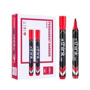 12PZ MARKER PERMANENTI 1,5mm ROSSI DELI