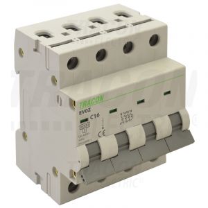 INTERRUTTORE MAGNETOTERMICO - 25A, C, 4P, 6KA