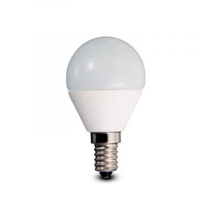 LAMPADA MINIGLOBO IN BLISTER - 5.5W - 6500K - E14