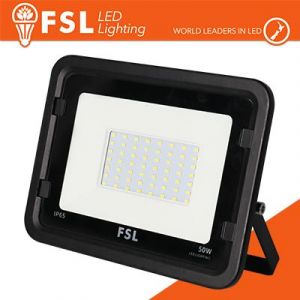 FARO PER ESTERNI 50W 4000K - IP65 NERO