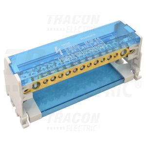 MORSETTIERA APERTA MODULARE 2X25MM2/6X10MM2 500VAC/DV 100A