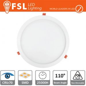 DOWNLIGHT LED IP20 15W 6500K 850LM 1150 FORO 180MM