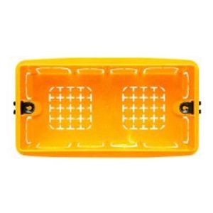 SCATOLA INCASSO IN METALLO 4 MODULI RAL9010 83.5MM          