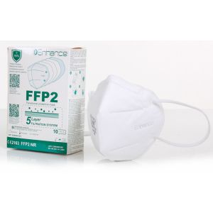 CONF.10PZ - Mascherina protettiva monouso FFP2