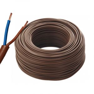 CAVO FS180R18 300/500V 2X1.5 MARRONE (100MT)