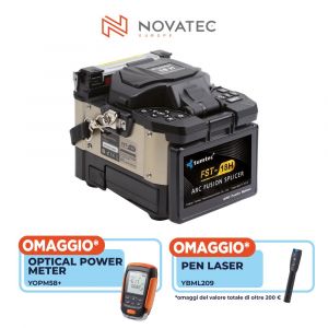 GIUNTATRICE PER FIBRA OTTICA 4 MOTORI DISPLAY 4''