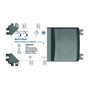 CENTRALINO 3IN (2 UHF+VHF) 30dB 1OUT+TEST 5G