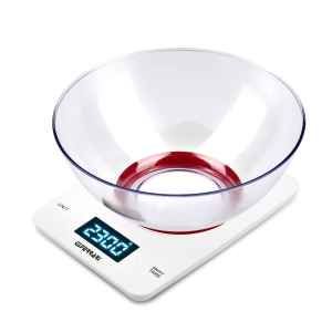 BILANCIA DA CUCINA ELETTR.C/ CIOTOLA IN PLASTICA