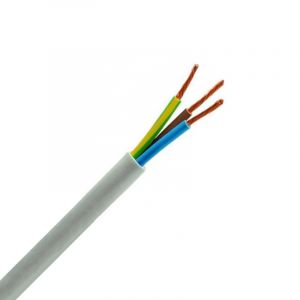 CAVO H03VV-F 3X0.75 BIANCO (100MT)