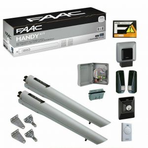 FAAC HANDY KIT 24V SAFE PER CANCELLI A BATTENTE 2,3MT