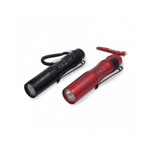 TORCIA CON PORTACHIAVI 1xAAA IN ALLUMINIO