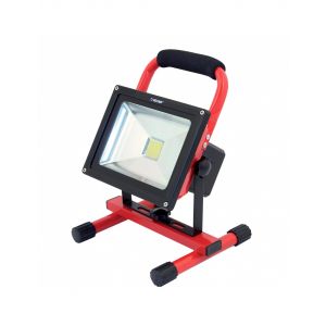 FARO LED COB 20W RICARICABILE ROSSO