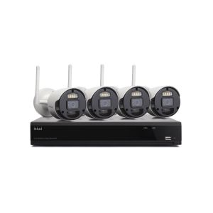 KIT WIRELESS ISIWI NVR 8CH + 4TLC 1080P PIR