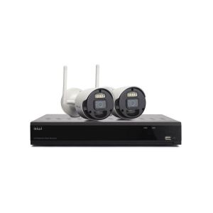 KIT WIRELESS ISIWI NVR 8 CANALI + 2 TELEC IP 1080P