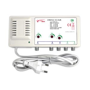 CENTRAL.VHF/UHF/UHF 3 INGR.SEP.REG.MAX 35DB 5G