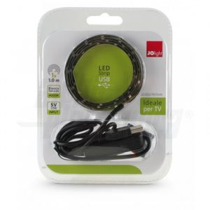 KIT NASTRO LED 1Mt INPUT 5V USB 4000K                       