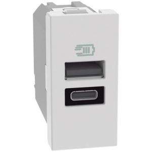 MATIXGO - CARICATORE USB AC 1M BIANCO