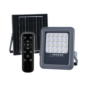 PROIETTORE SOLARE LED 100W + CREPUSCOLARE - 4000K