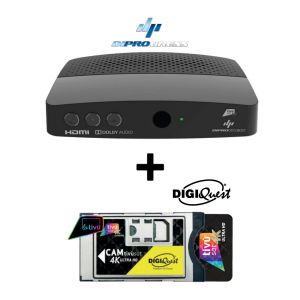 KIT 1 DECODER TIVÙSAT + 1 SMART CAM TIVÙSAT