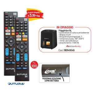 KIT 100 TLC 2:1 PERSONALIZZATI + FRIGGITRICE 5 L IN OMAGGIO