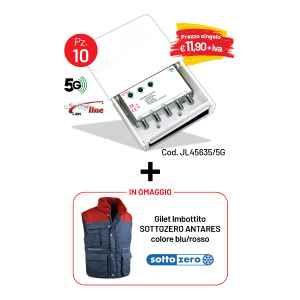 KIT 10 AMPLIFICATORI JL45635/5G + GILET IMBOTTITO IN OMAGGIO