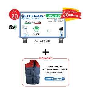 KIT 20 AMPLIFICATORI AR2U-5G + GILET IMBOTTITO IN OMAGGIO