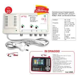 KIT 20 CENTRALINI JL45981/5G + MISURATORE DI CAMPO OMAGGIO