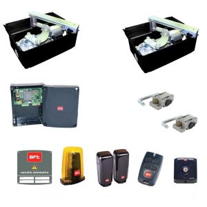 KIT COMPLETO MOTORI INTERRATI PER ANTE BATTENTI + CASSE FOND