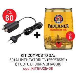 KIT 60 ALIMENTATORI TV (559578392)+1 FUSTO DI BIRRA OMAGGIO