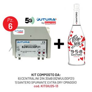 KIT 6 CENTRALINI (82WUU30P21) + 1 SANTERO SPUMANTE OMAGGIO