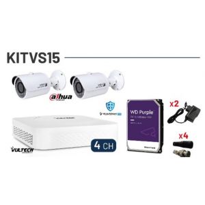 KIT DVR + TELECAMERE + ACCESSORI